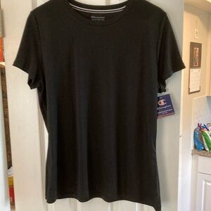 Champion XL black polyester T-Shirt